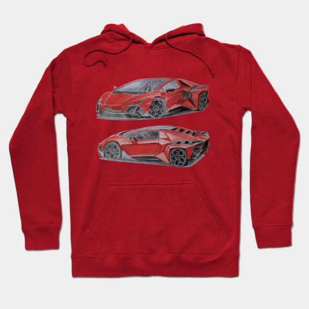 Lamborghini Hoodie by An.D.L.